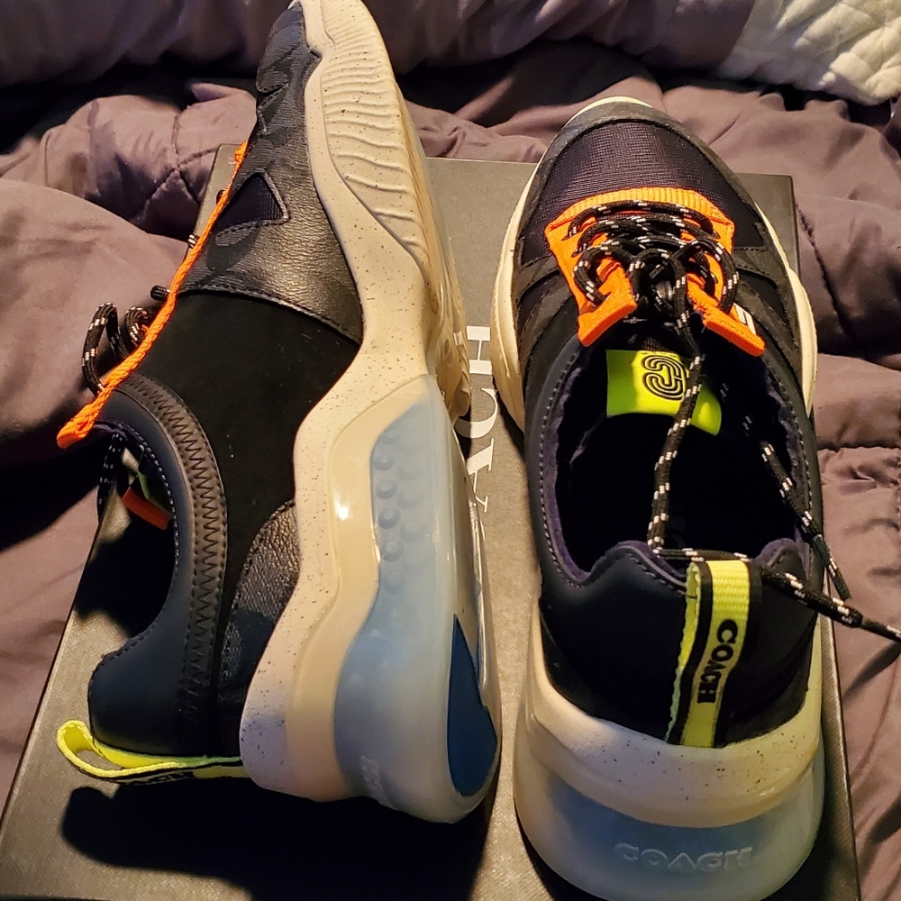 Coach Citysole Runner Midnight Navy Black